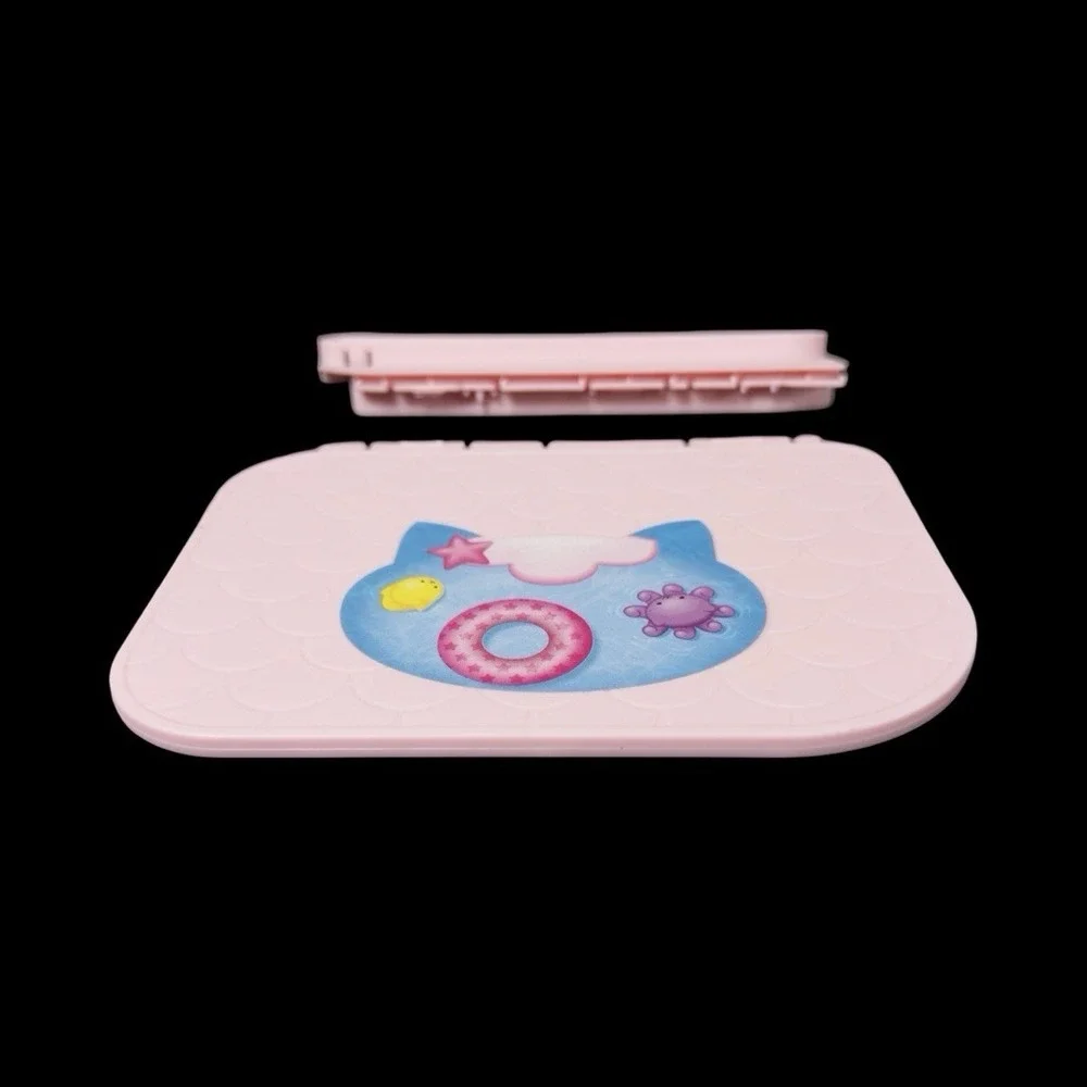 Gabby's Purrfect Dollhouse‎ Playset Replacement Pink Bathroom Floor & Ledge
